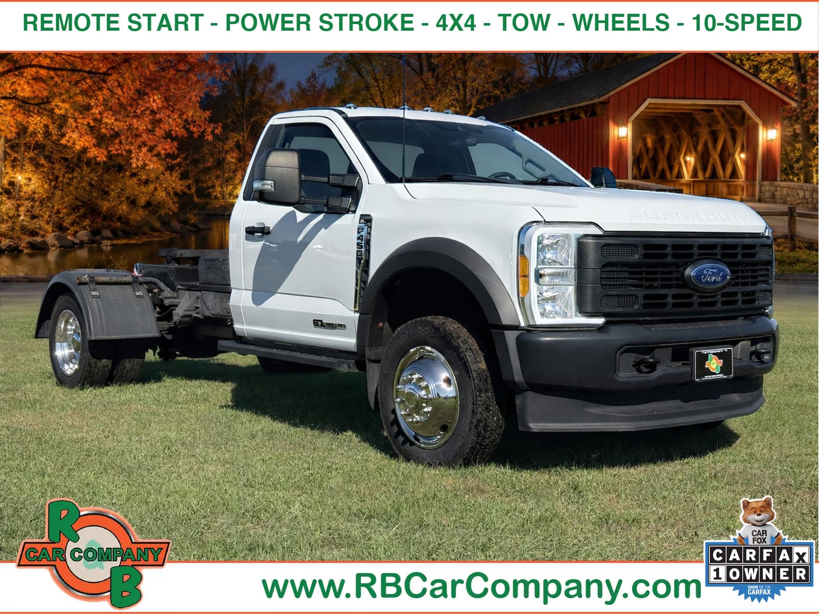 2023 Ford F-450 Chassis XL 4WD Reg Cab 169" WB 84" CA